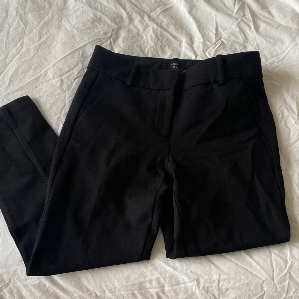 J. Crew Women's Black Cameron Trousers